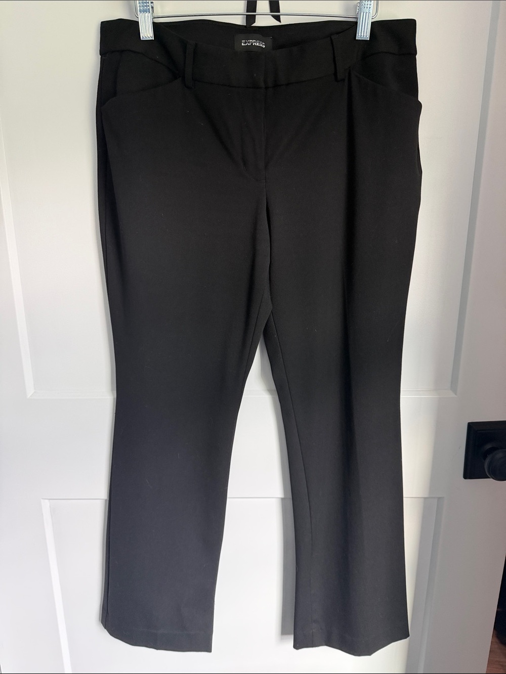 Express Black Boot Cut Dress Pants for Women